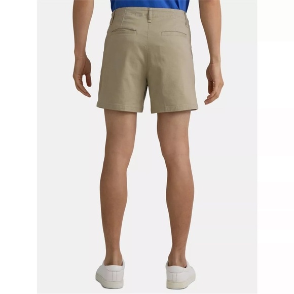 George Men's & Big Men's Stretch Twill Flat Front Shorts, 9” Inseam, Size 40 - Picture 2 of 4